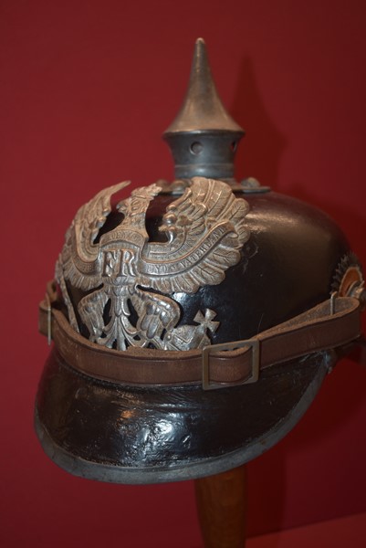 GERMAN WW1 SPIKE (PICKELHAUBE) HELMET-SOLD