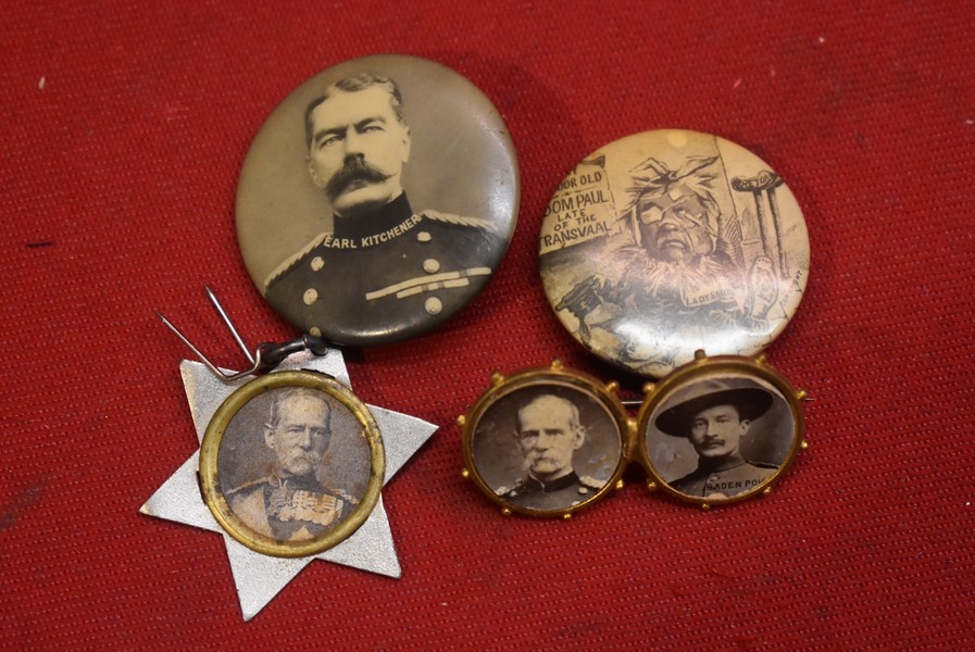 SELECTION OF BOER WAR BADGES. C-SOLD