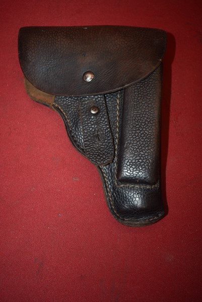 WW2 GERMAN HOLSTER FOR THE CZECH CZ 27 PISTOL-SOLD