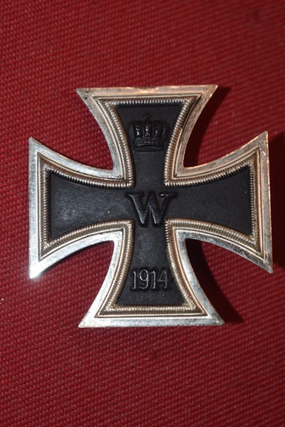 GERMANY WW1 IRON CROSS FIRST CLASS-SOLD