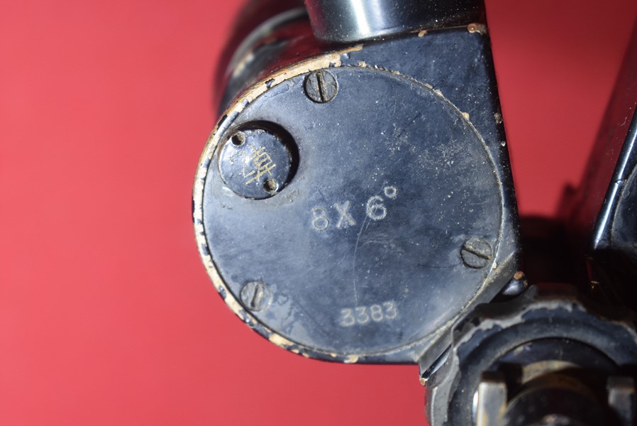 WW2 JAPANESE IMPERIAL NAVY 'RABBIT EARS' TRENCH BINOCULARS-SOLD