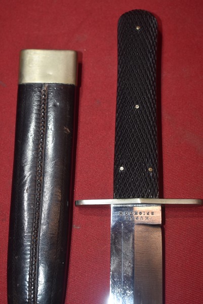 19 CENTURY BOWIE KNIFE BY HURST BRIGHTON-SOLD