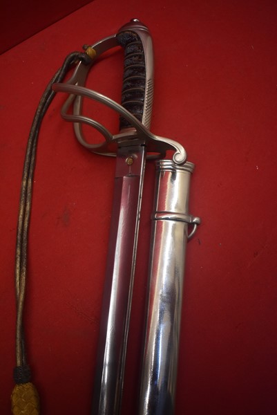 BRITISH VICTORIAN PERIOD 1821 REGULATION PATTERN 3 BAR HILT SWORD-SOLD