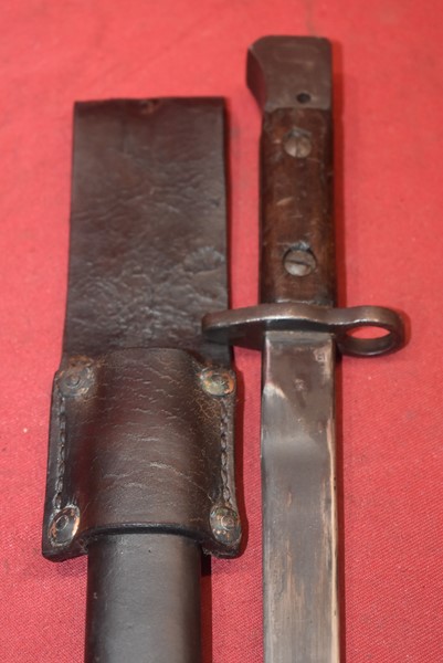 WW2 INDIAN ISSUE CUT DOWN 303 BAYONET FIGHTING KNIFE