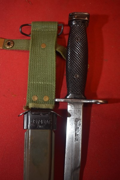 RARE VIETNAM ERA M7 BAYONET FOR THE M16 BY COLT 62316-SOLD