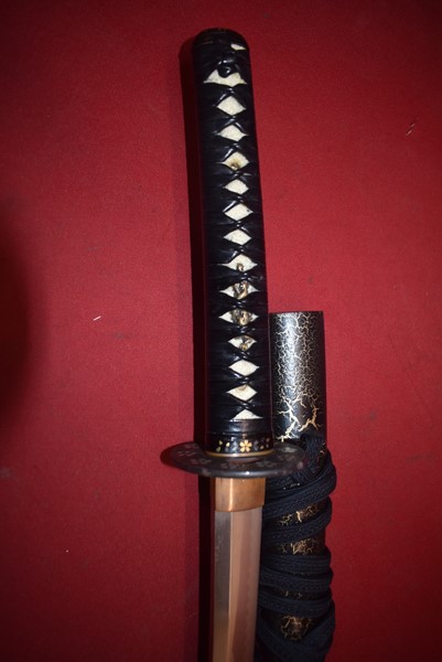 JAPANESE CIVILIAN SAMURAI SWORD BY KURIYAMA KENJIRO MADE IN THE WW2 PERIOD-SOLD