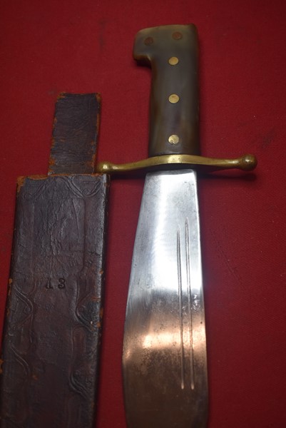 WW2 USMC V44 COLLINS  BOWIE KNIFE/MACHETE-SOLD