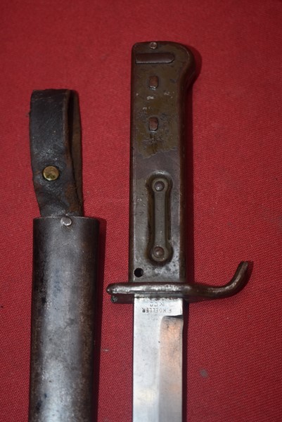 RARE WW1 IMPERIAL GERMAN ERSATZ TRENCH FIGHTING KNIFE-SOLD