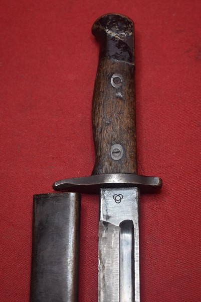 WW2 JAPANESE CUT DOWN FIGHTING KNIFE-SOLD
