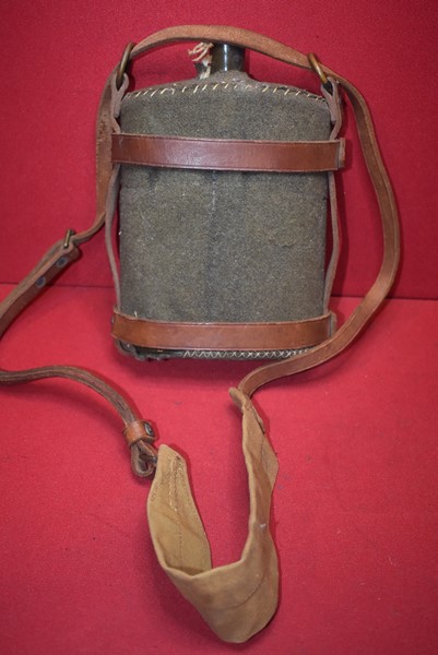 WW1 AUSTRALIAN 1903 PATTERN WATER BOTTLE AND LEATHER CARRIER-SOLD