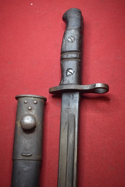 BRITISH WW1 PATT 1907 BAYONET FOR THE PATT 13 ENFIELD RIFLE BY REMINGTON-SOLD