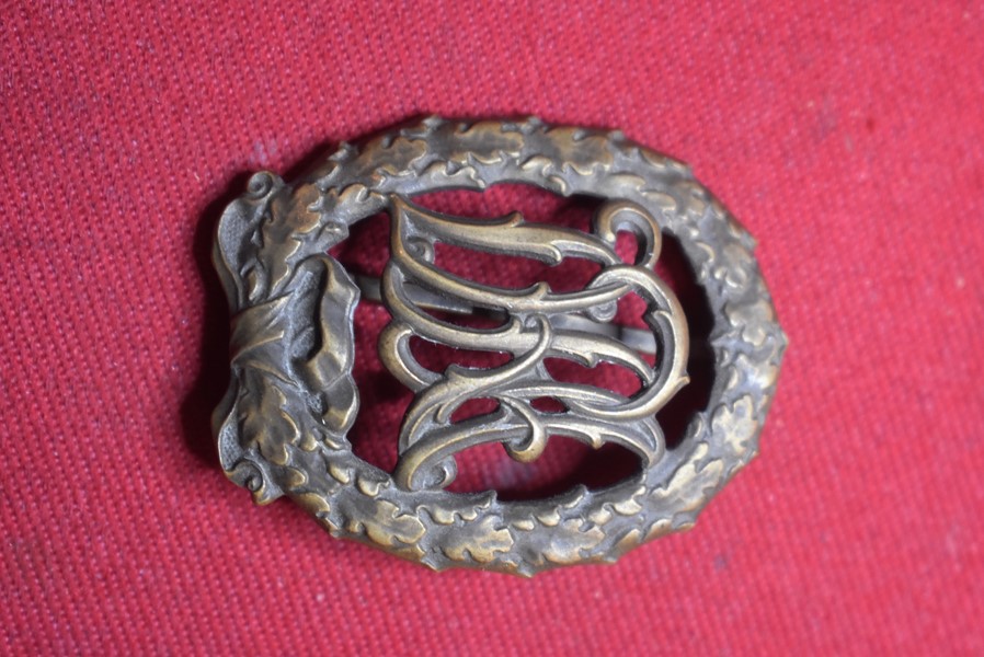 WW1 GERMANY. DRA SPORTS BADGE IN BRONZE BY WERNSTEIN-SOLD