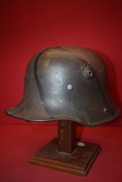 WW1 M16 GERMAN CAMO HELMET-SOLD