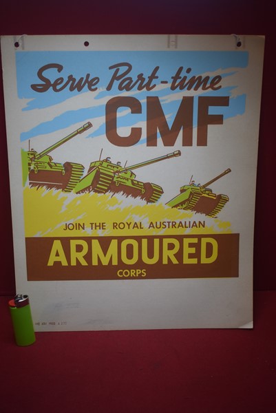 AUSTRALIAN CMF RECRUITING BILLBOARD