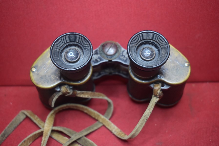 WW1 BRITISH/AUSTRALIAN BINOCULARS DATED 1917-SOLD