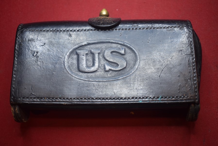 US INDIAN WARS 1879 McKEEVER CARTRIDGE POUCH-SOLD