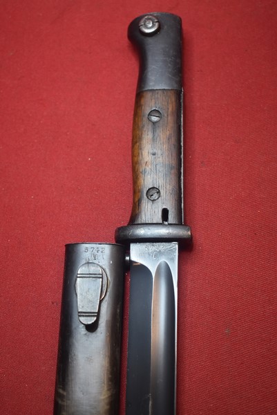 GERMAN K98 BAYONET WITH MATCHING NUMBERS DATED 1937-SOLD