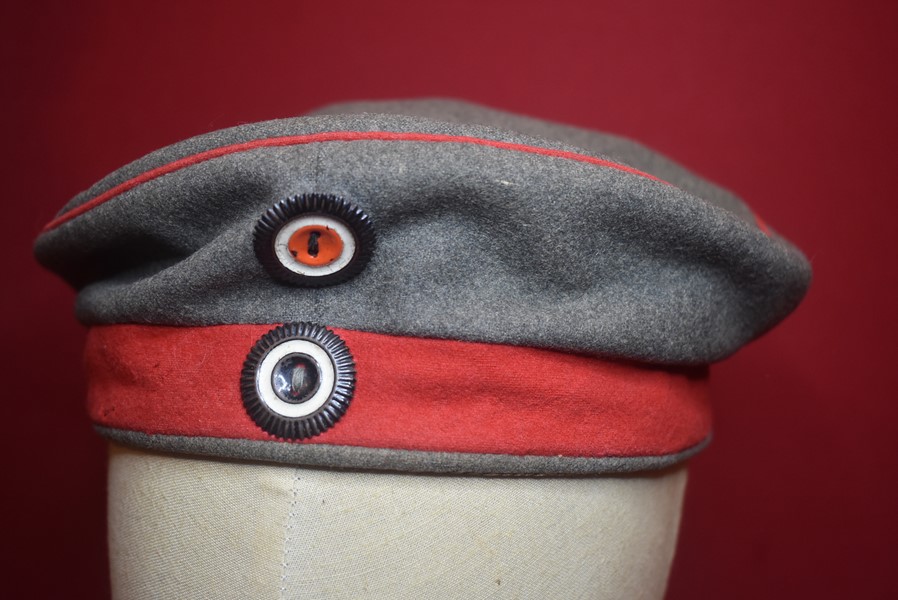 WW1 GERMAN KRATZCHEN (PORK PIE) HAT 