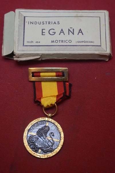 SPANISH CIVIL WAR MEDAL FOR COMBATANTS