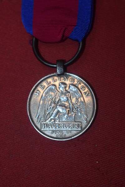 BRITISH WATERLOO MEDAL 1815-SOLD