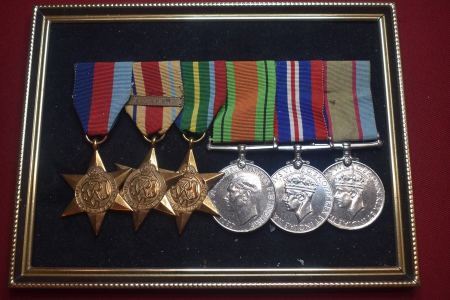WW2 WESTERN AUSTRALIAN 6 MEDAL GROUP, AFRICA, PACIFIC STAR