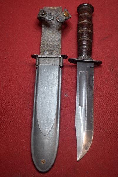 WW2 USN FIGHTING KNIFE MARK 2-SOLD