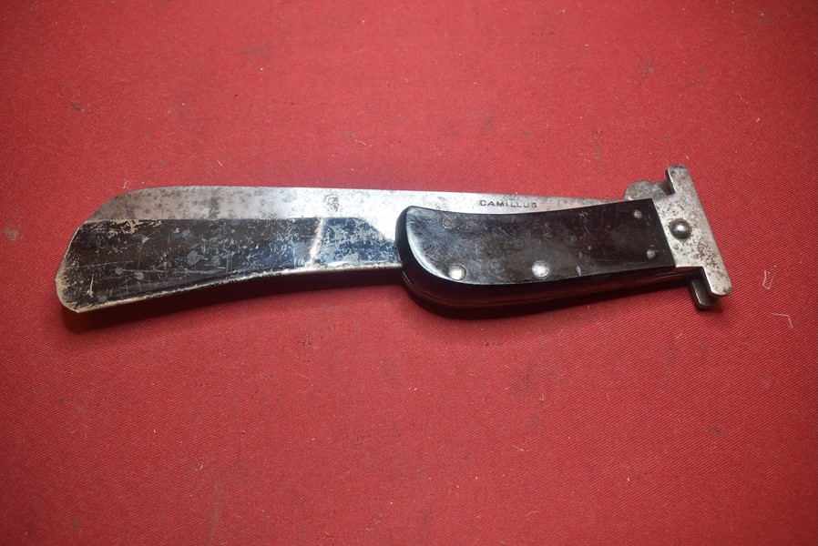 WW2 US PILOTS FOLDING ESCAPE MACHETE BY CAMILLUS