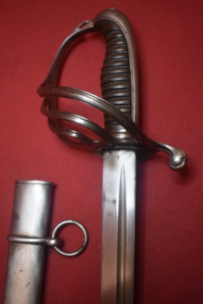 1882 FRENCH INFANTRY OFFICERS SWORD BY KLINGENTHAL-SOLD