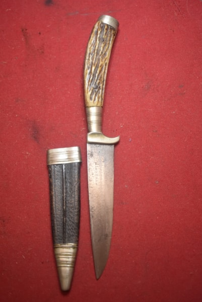 WW1 PERIOD GERMAN BOOT KNIFE-SOLD
