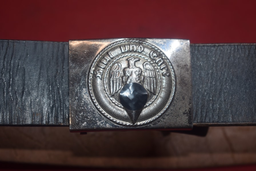 WW1 GERMAN HITLER YOUTH BELT AND BUCKLE.b-SOLD MG