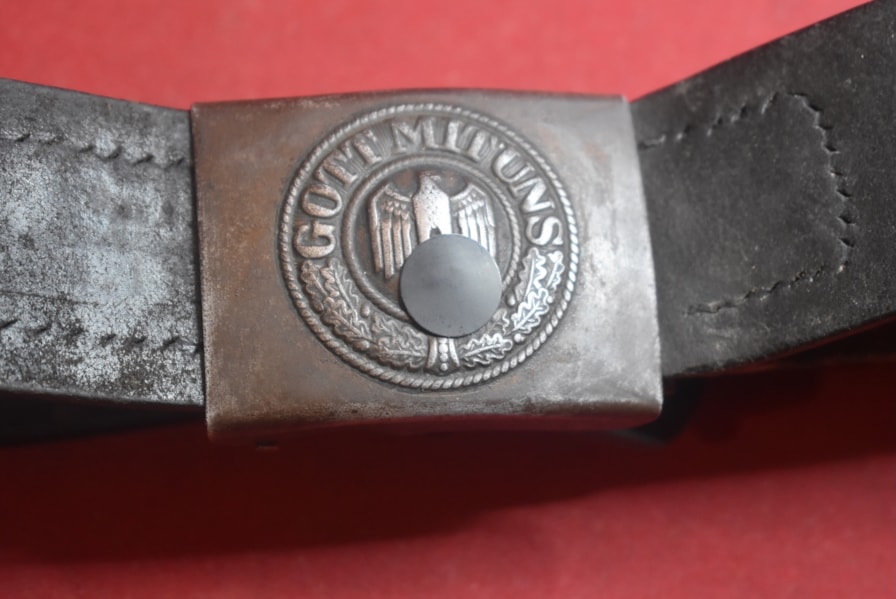 WW2 GERMAN ARMY BELT AND BUCKLE