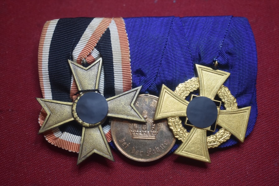 GERMAN WW1/2 3 MEDAL GROUP-SOLD
