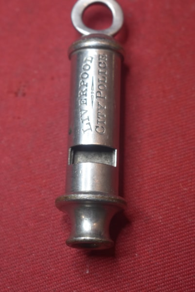 RARE LIVERPOOL CITY POLICE WHISTLE