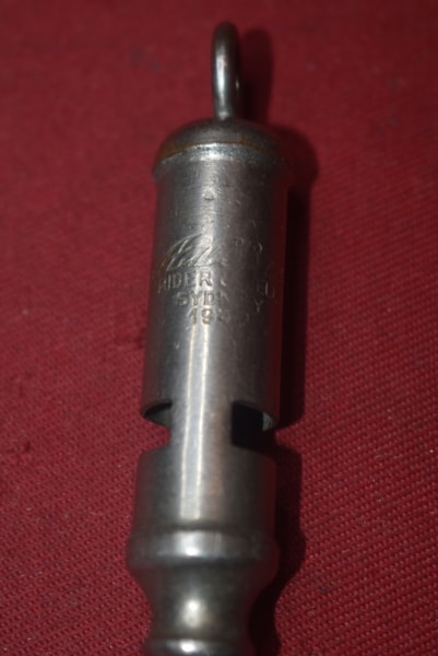 WW2 1942 DATED "AUSSIE WHISTLE