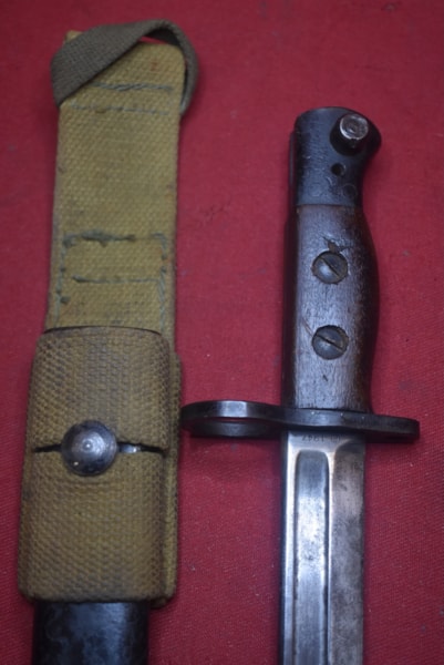 BRITISH No 5 JUNGLE CARBINE BAYONET BY POOLE