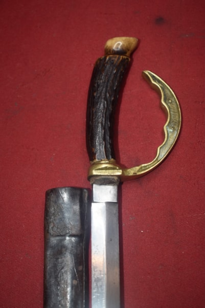 19TH CENTURY GAMBLERS/PROSTITUTES KNUCKLE GUARD KNIFE BY M. PRICE SAN FRANSISCO-SOLD