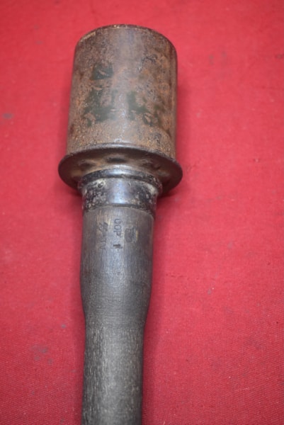 WW2 INERT GERMAN STICK GRENADE COMPLETE.-SOLD