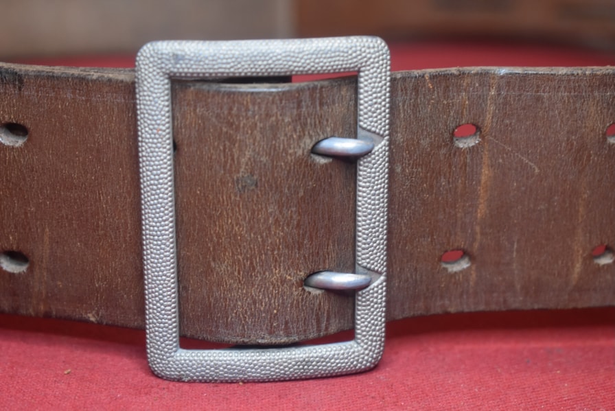 WW2 GERMAN ARMY/LUFTWAFFE OFFICERS FIELD BELT 1939 DATED-ON HOLD