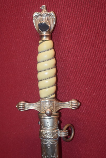 WW2 GERMAN KREIGSMARINE OFFICERS DAGGER BY EIKHORN