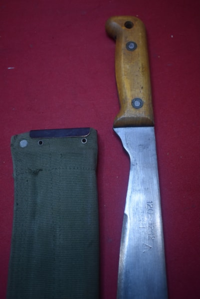 BRITISH ARMY MACHETE BY MARTINDALE DATED 1981-ON HOLD LS