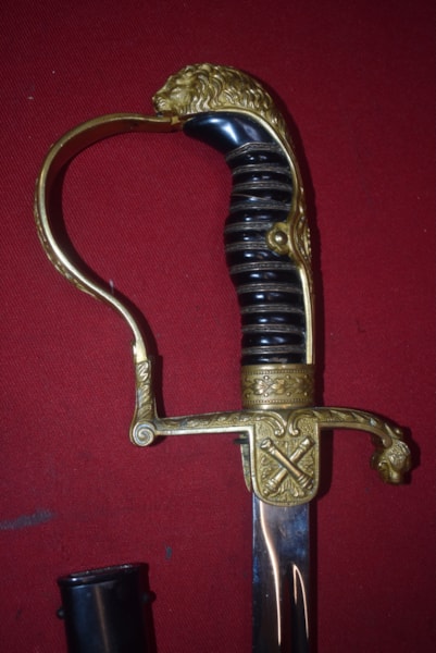 WW1 GERMAN ARTILLERY OFFICERS SWORD BY PAUL SEILHEIMER
