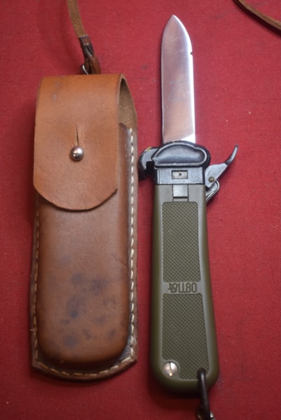 RARE WEST GERMAN PARATROOPERS GRAVITY KNIFE BY EIKHORN