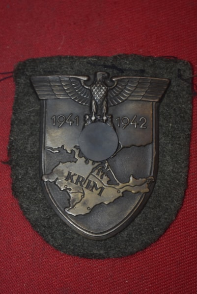 WW2 GERMAN ARMY KRIM (CRIMEA) SLEEVE SHIELD-SOLD