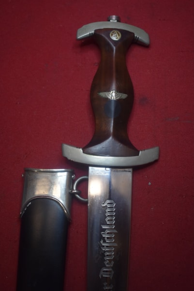 WW2 GERMAN M1933 FIRST PATTERN NSKK DAGGER RARE MAKER "SPIZER"-SOLD