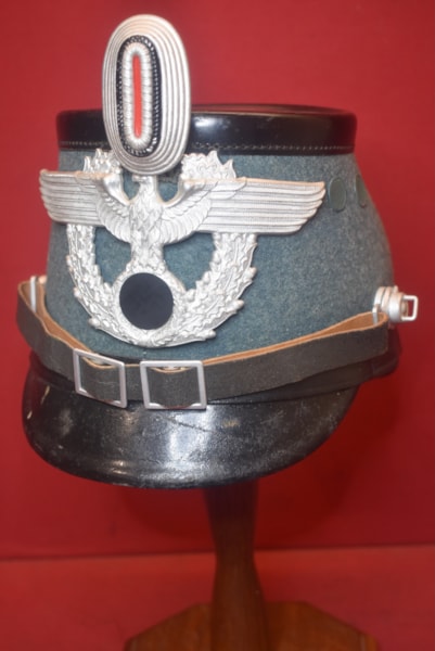 WW2 GERMAN CITY POLICE SHAKO