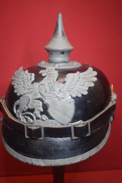 WW1 GERMAN ARMY PICKELHAUBE-STATE OF BADEN