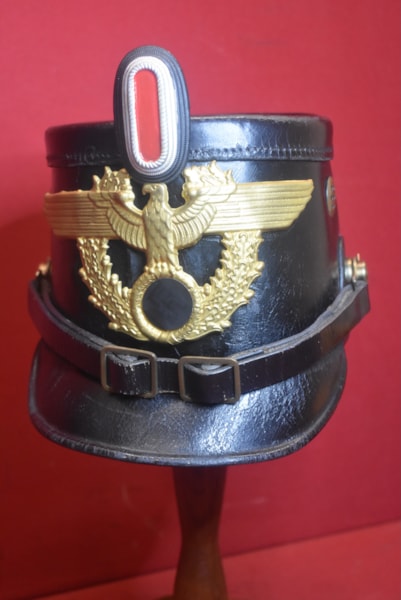 RARE EARLY GERMAN WATER PROTECTION POLICE SHAKO