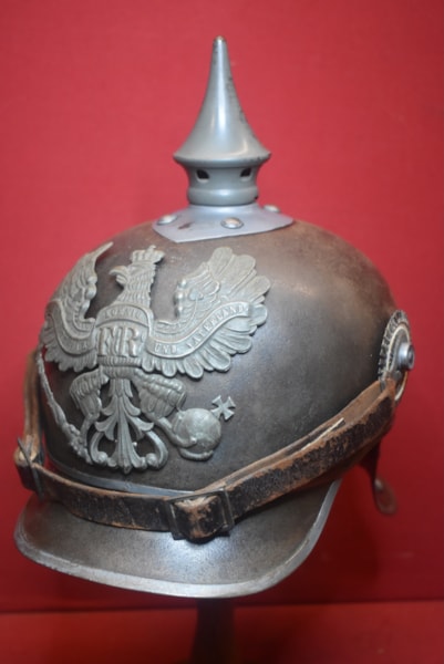IMPERIAL GERMAN JAGER ZU PFERDE LOBSTER TAIL HELMET.B-SOLD