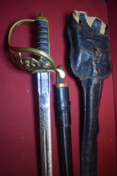 21 Bn ROYAL SCOTS FUSILIERS OFFICERS SWORD BY WILKINSON-SOLD