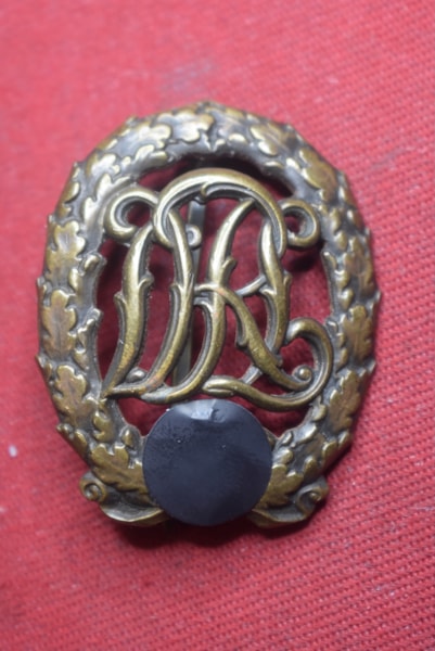 WW2 GERMAN DRL SPORTS BADGE BY W. JENA